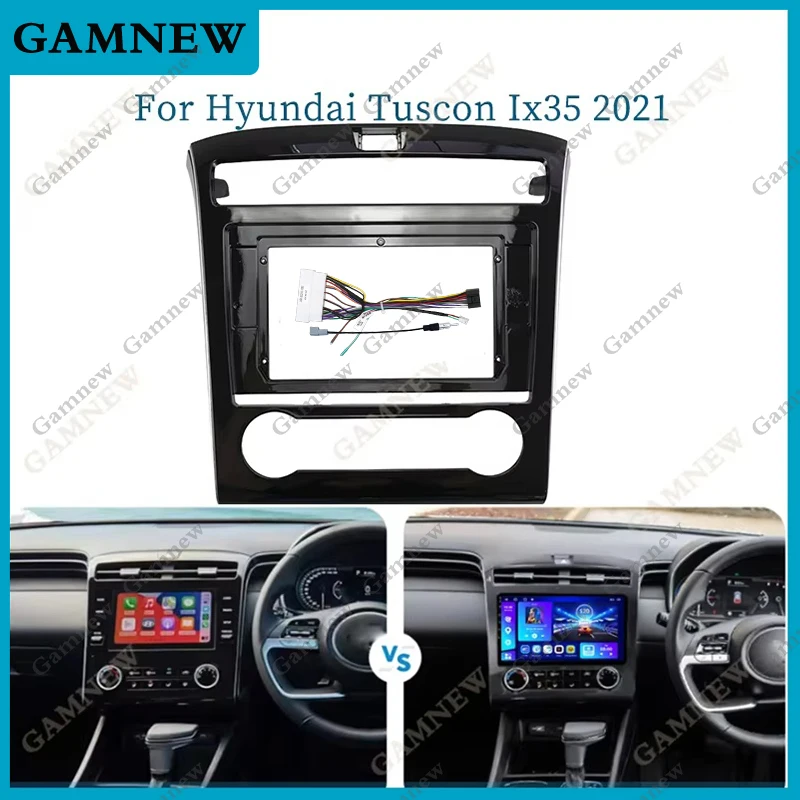 10 Inch Car Frame Fascia Adapter Canbus Box For Hyundai Tucson ix35 2021 Android Radio Dash Fitting Panel Kit
10 Inch Car Frame Fascia Adapter Canbus Box For Hyundai Tucson ix35 2021 Android Radio Dash Fitting Panel Kit