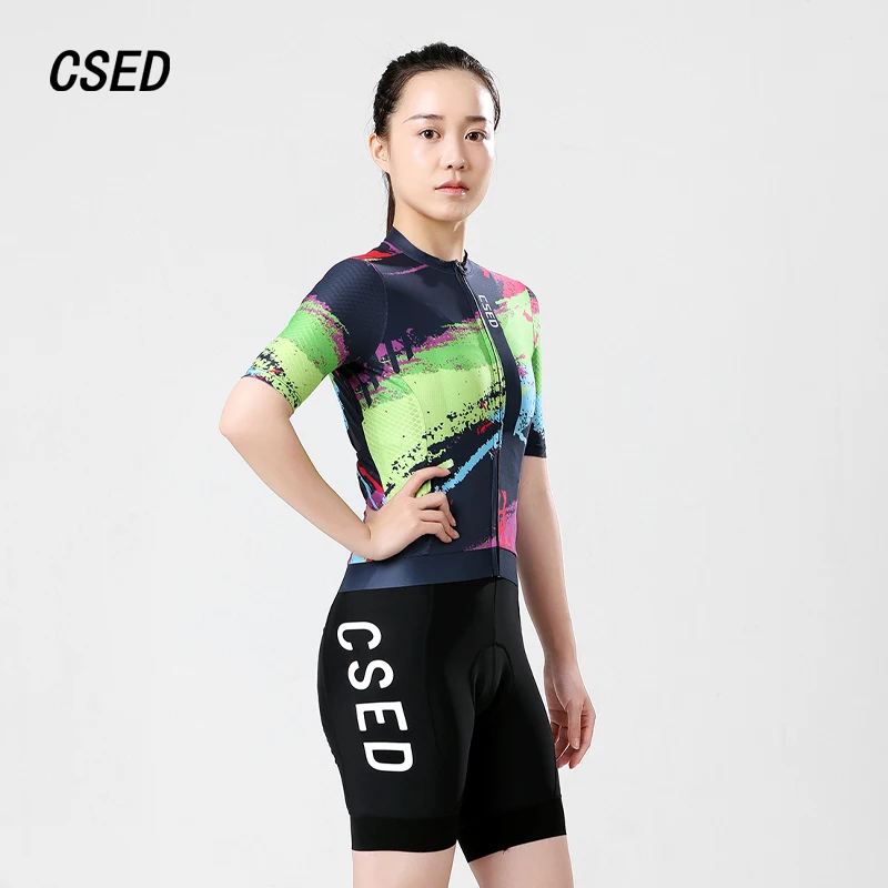 Женская велосипедная майка CSED Slim Fit с коротким рукавом, летняя, для велоспорта, топ-свитшот, спортивная одежда для MTB и езды на велосипеде
Женская велосипедная майка CSED Slim Fit с коротким рукавом, летняя, для велоспорта, топ-свитшот, спортивная одежда для MTB и езды на велосипеде