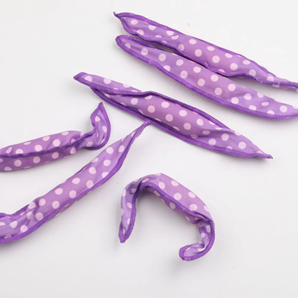 6pcs Hair Curler Sponge Styling Tools Dots Purple Salon Rollers Use Eco Material Non Heat Damage Waves Hairstyle
6pcs Hair Curler Sponge Styling Tools Dots Purple Salon Rollers Use Eco Material Non Heat Damage Waves Hairstyle