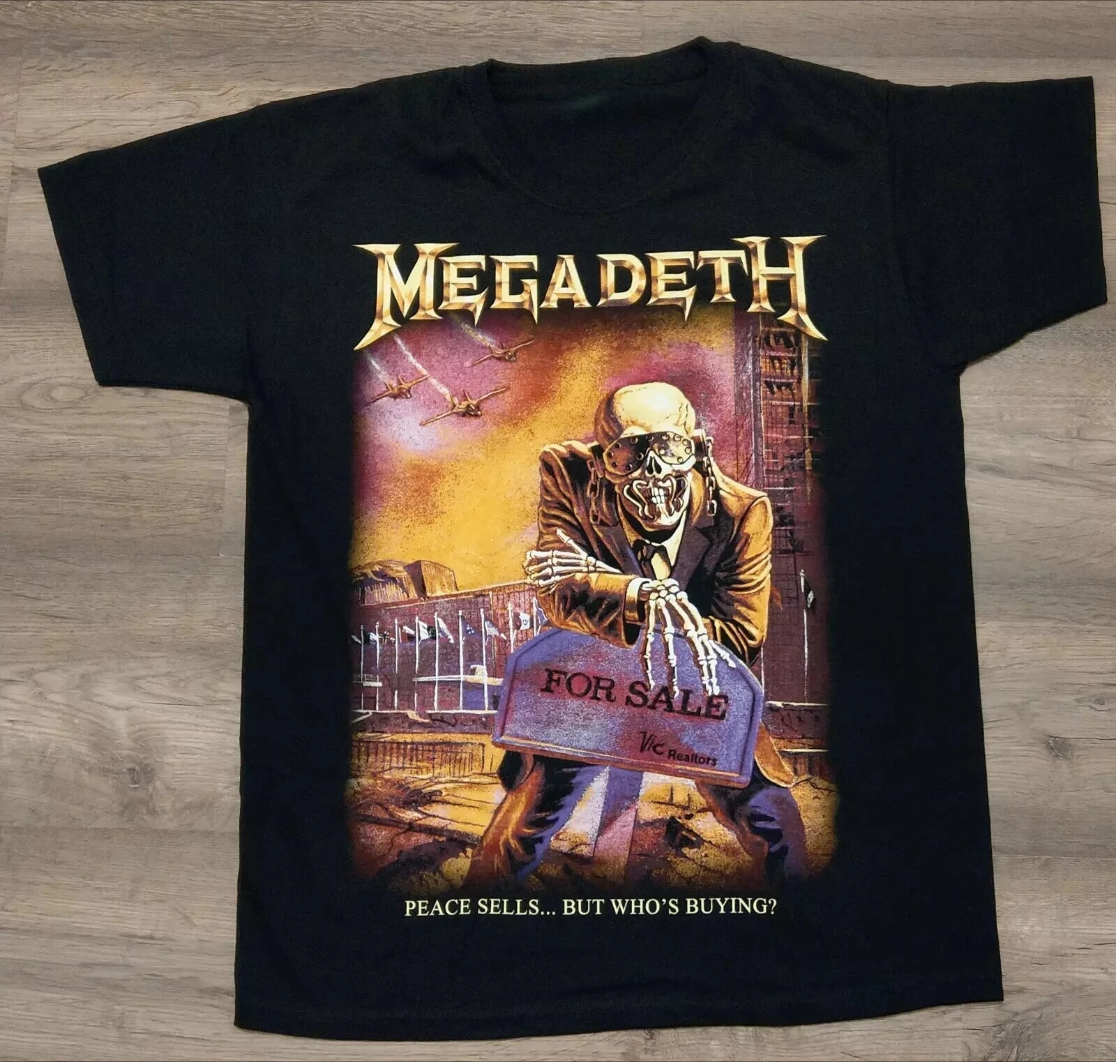MEGADETH Peace Sells But Whos Buying T-Shirt Men's and Women's Short Sleeve Brand T-shirt Summer Tops Streetwear Men Clothing
MEGADETH Peace Sells But Whos Buying T-Shirt Men's and Women's Short Sleeve Brand T-shirt Summer Tops Streetwear Men Clothing