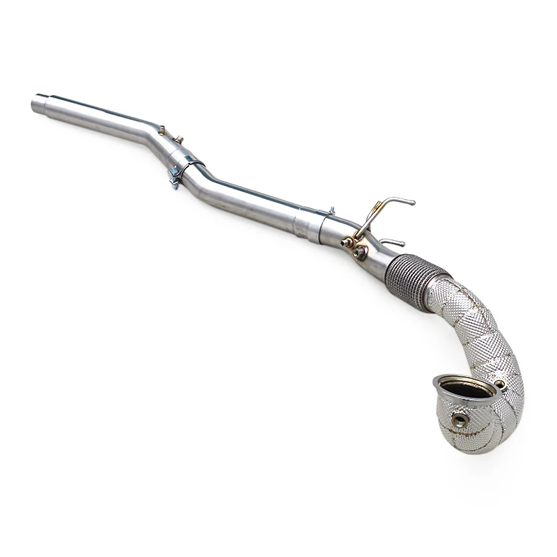 Yooking Straight-through Downpipe Exhaust System For Audi S3 8Y 2.0T 2020+ Heat Shield Exhaust Pipe With OPF
Yooking Straight-through Downpipe Exhaust System For Audi S3 8Y 2.0T 2020+ Heat Shield Exhaust Pipe With OPF