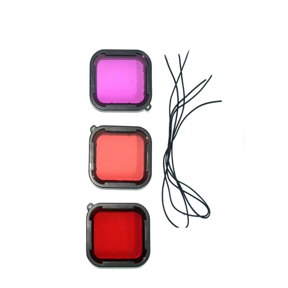 3 Pcs Waterproof Shell Filter Set Diving Protective for Lens Cover Camera 5
3 Pcs Waterproof Shell Filter Set Diving Protective for Lens Cover Camera 5