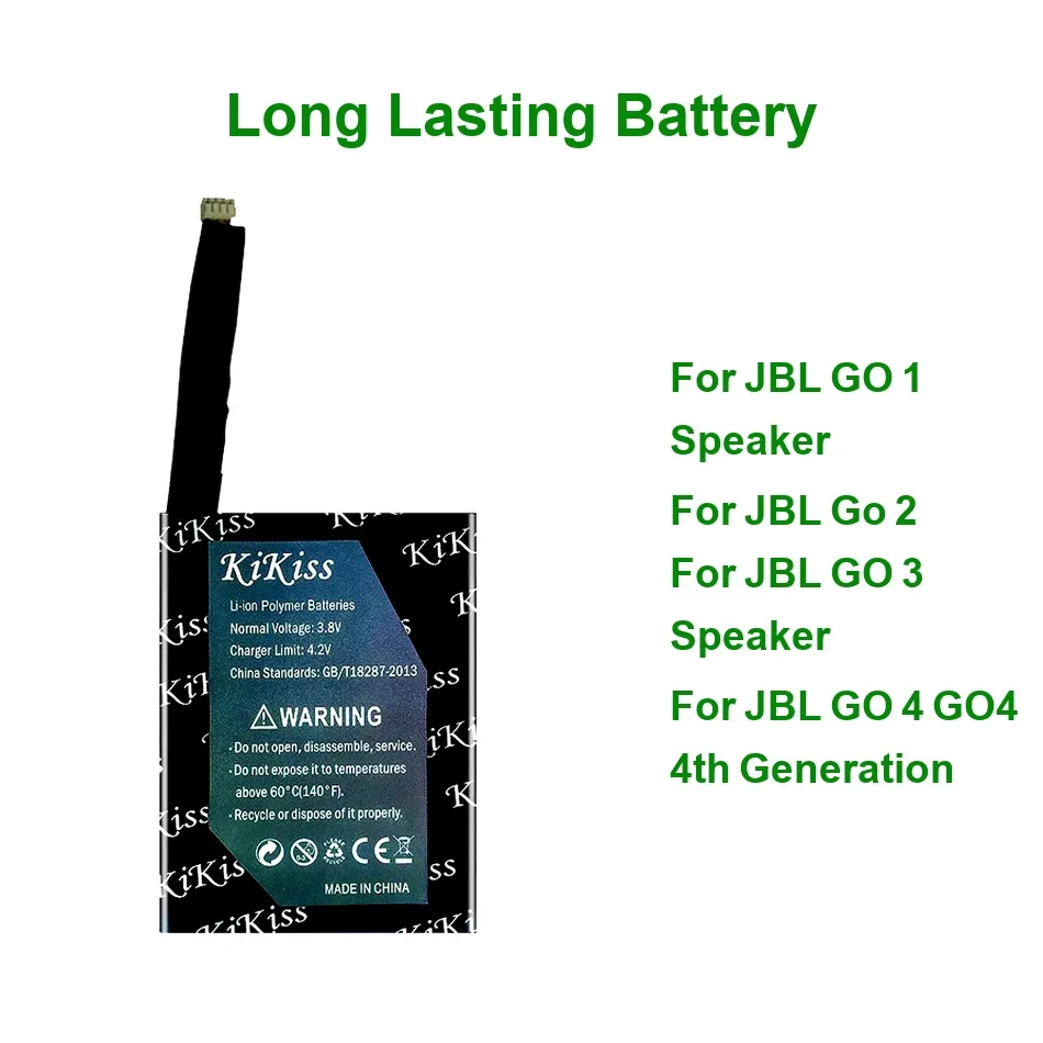 Battery Premium Replacement GO2 MLP284154 GO3 GO4 ( 693140 ) 950-1400mAh For Jbl GO 1 2 3 4 4TH
Battery Premium Replacement GO2 MLP284154 GO3 GO4 ( 693140 ) 950-1400mAh For Jbl GO 1 2 3 4 4TH