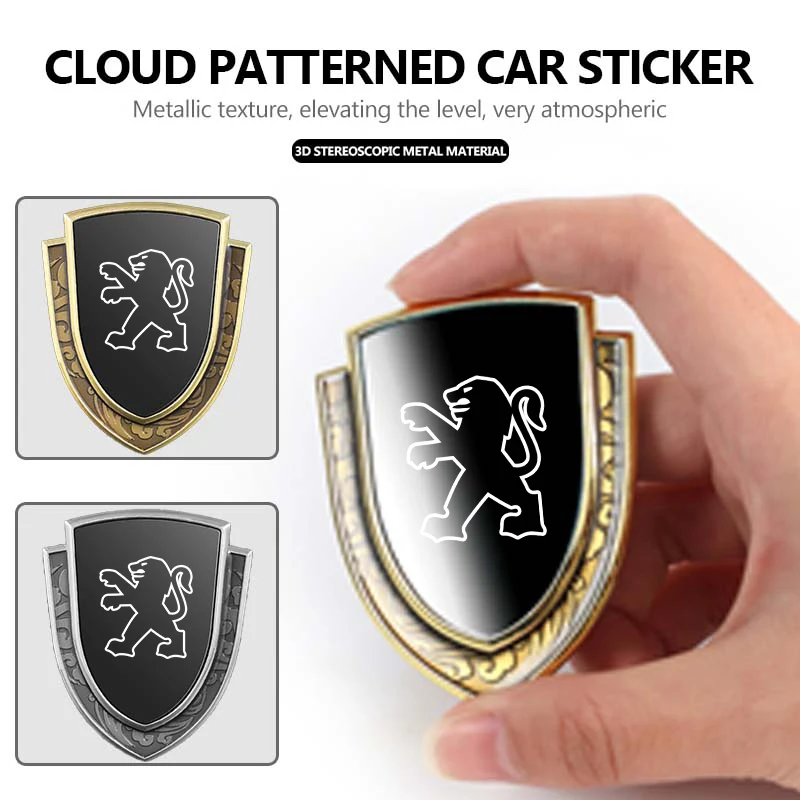 For Peugeot Car Body Creativity Stickers Aluminum Alloy Window Decal Decoration Accesories GTLine 308 508 5008 3008 406 607 RCZ
For Peugeot Car Body Creativity Stickers Aluminum Alloy Window Decal Decoration Accesories GTLine 308 508 5008 3008 406 607 RCZ