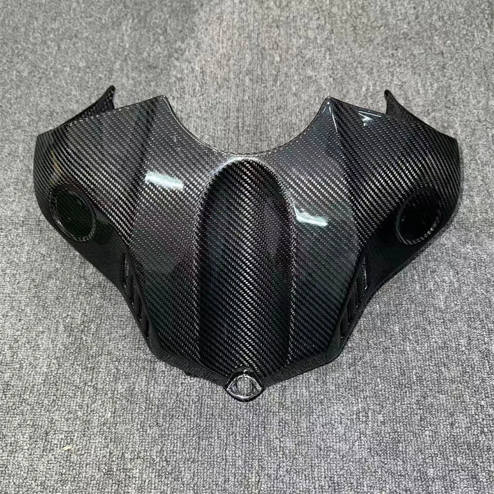For YAMAHA YZF-R1 r1 R1M 2015-2019 Motorcycle Accessories Carbon Fiber Front Fuel Tank Upper Airbox Cover Protector