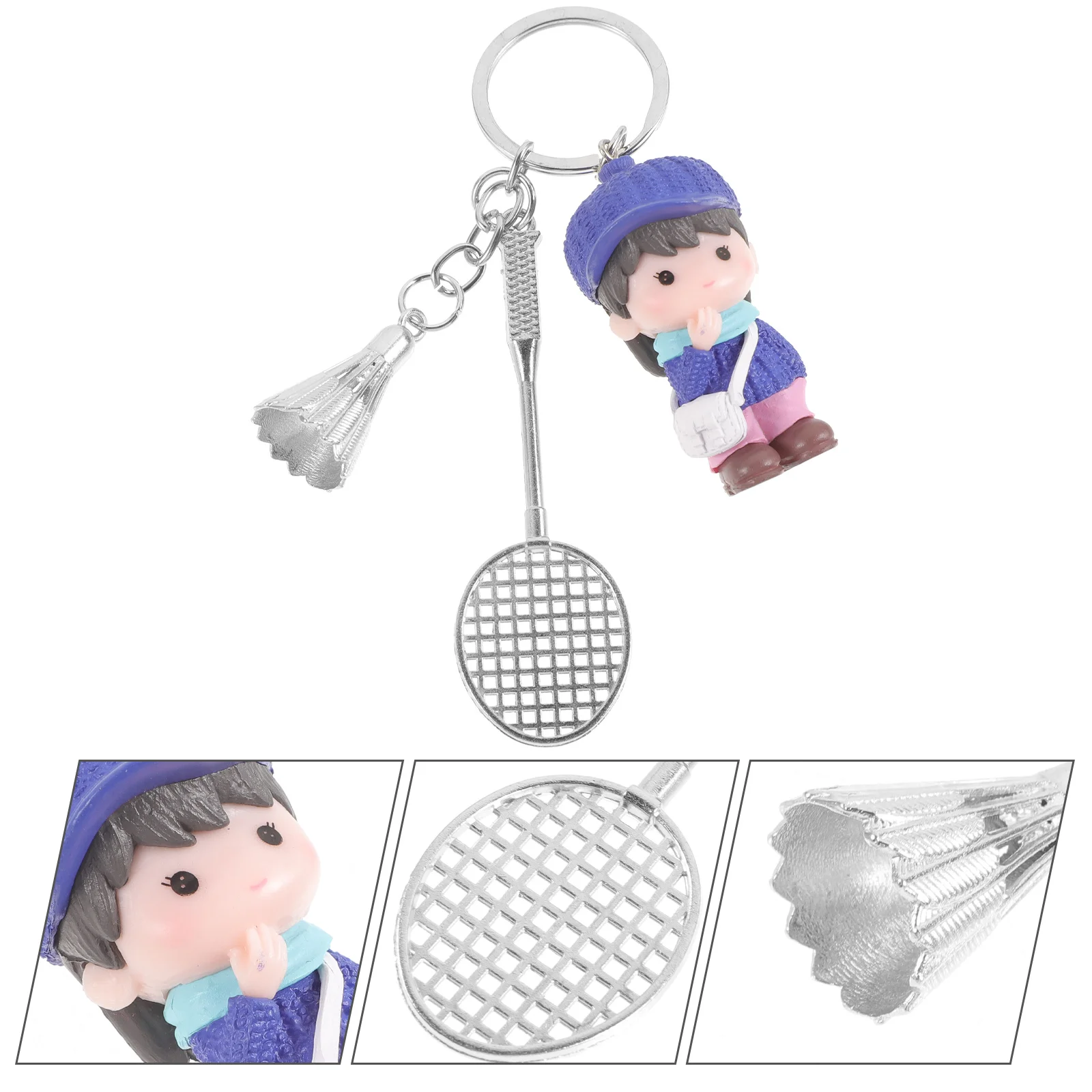 Cartoon Pendant Badminton Keychain Decorative Badminton Key Ring Gift for Teens cartoon keychain badminton keychain pendants
Cartoon Pendant Badminton Keychain Decorative Badminton Key Ring Gift for Teens cartoon keychain badminton keychain pendants