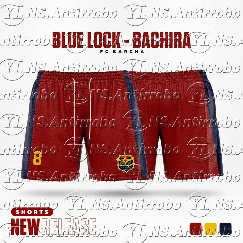 MOTO 25 Blue Lock FC Barcha Cartoon Anime Jersey Men Shorts Summer Quick-Dry New Fashion Women Short Pants Sport Unisex Bottom
MOTO 25 Blue Lock FC Barcha Cartoon Anime Jersey Men Shorts Summer Quick-Dry New Fashion Women Short Pants Sport Unisex Bottom