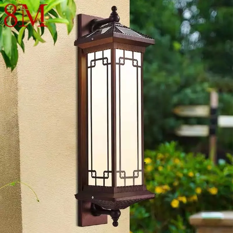 8M Solar Wall Lamp Creativity Retro Outdoor Sconce Light LED Waterproof IP65 for Home Villa Corridor Courtyard
8M Solar Wall Lamp Creativity Retro Outdoor Sconce Light LED Waterproof IP65 for Home Villa Corridor Courtyard