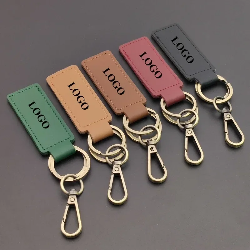 Handmade PU Leather Rope Custom Logo Keychain Metal Key Chains for Men and Women Auto Keyring Bag Luggage Pendant Accessories
Handmade PU Leather Rope Custom Logo Keychain Metal Key Chains for Men and Women Auto Keyring Bag Luggage Pendant Accessories