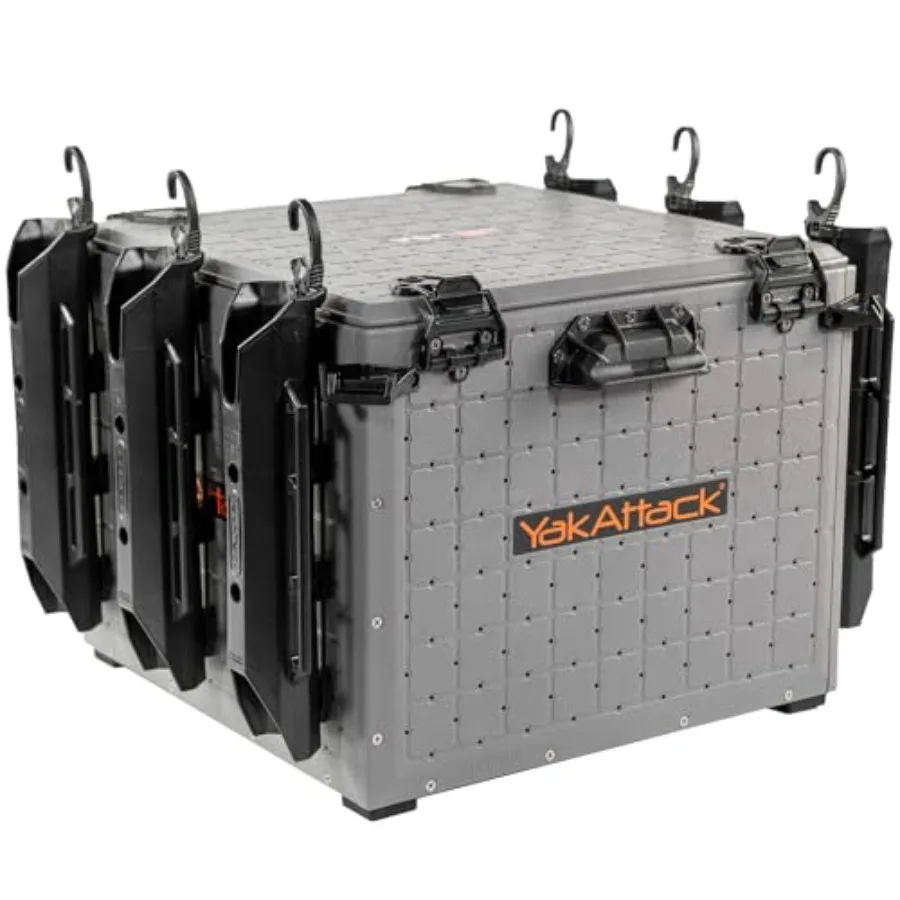 Kayak Fishing Crate 16 x 16 with 6 Rod Holders in Battleship Grey Lightweight Durable Tackle Storage Box Gear Organizer for Kay
Kayak Fishing Crate 16 x 16 with 6 Rod Holders in Battleship Grey Lightweight Durable Tackle Storage Box Gear Organizer for Kay
