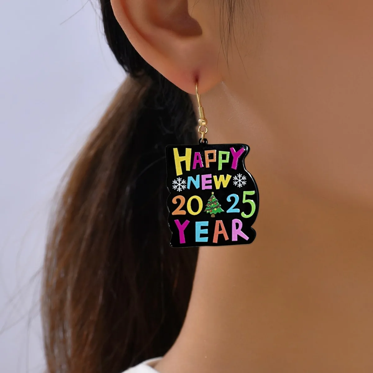 Christmas Snowflake Earrings New-Year 2025 Card Earrings Creative Party Gift Earrings
Christmas Snowflake Earrings New-Year 2025 Card Earrings Creative Party Gift Earrings