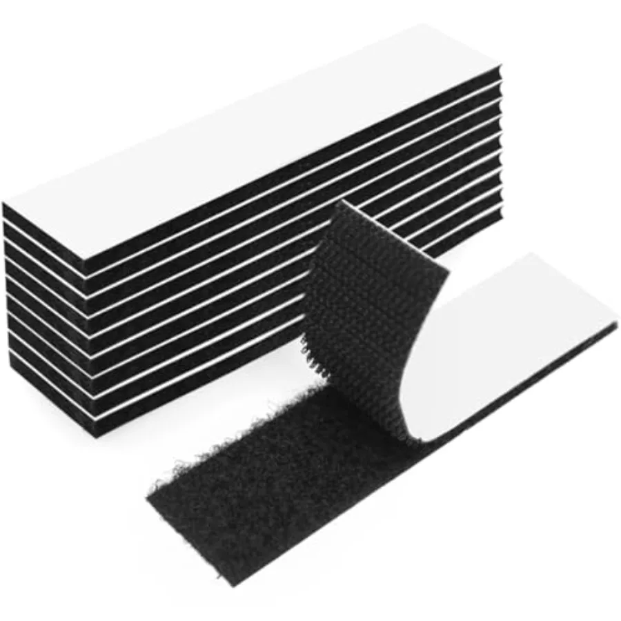 20Pack Hook Loop Tape Heavy Duty, Double Sided Fastener Mounting Strips Reusable Strong Adhesive Interlocking Mounting Tape for
20Pack Hook Loop Tape Heavy Duty, Double Sided Fastener Mounting Strips Reusable Strong Adhesive Interlocking Mounting Tape for