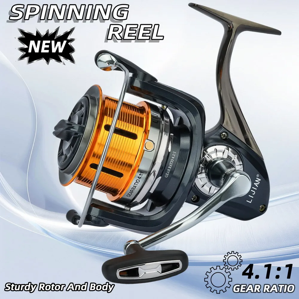 New Hot 9000-12000 Size Anchor Fishing All Metal No Gap Sea Rod Spinning Reels Long Cast Saltwater Ultra Smooth Panfish Tackles
New Hot 9000-12000 Size Anchor Fishing All Metal No Gap Sea Rod Spinning Reels Long Cast Saltwater Ultra Smooth Panfish Tackles