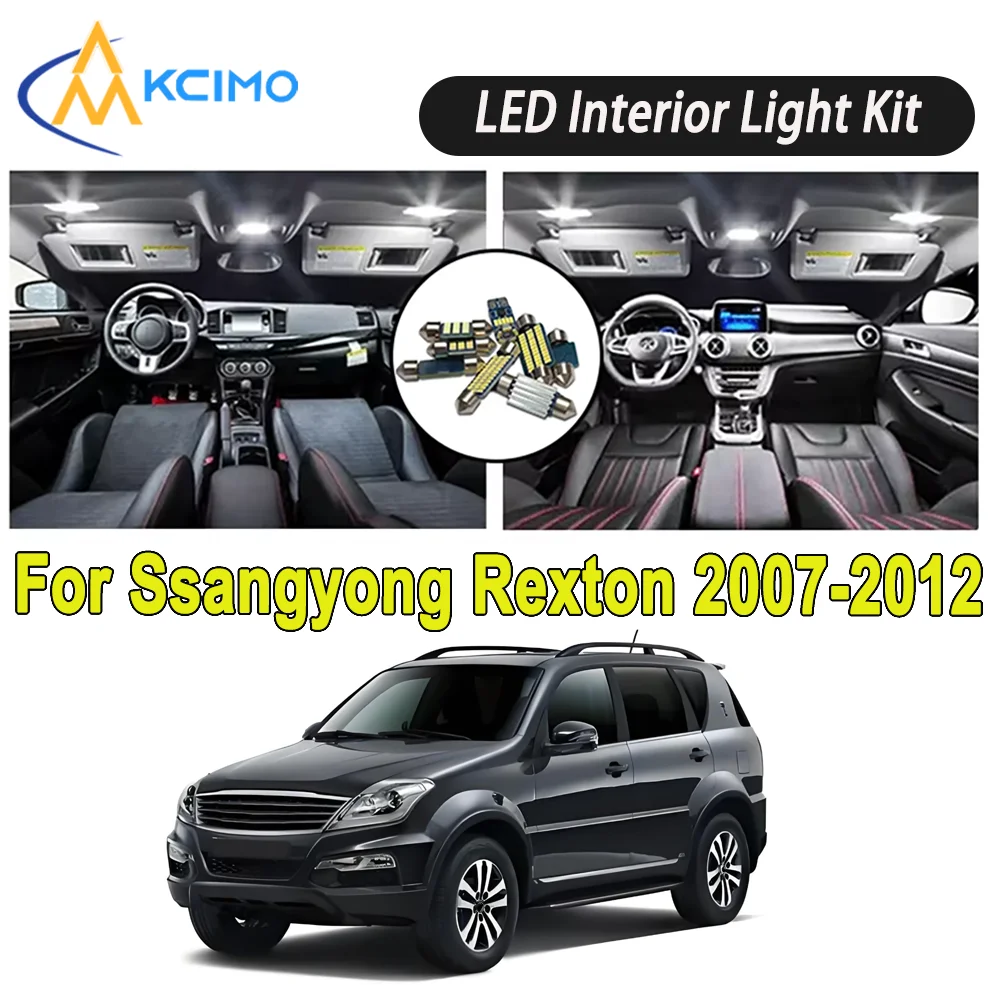 New Light Bulb For Ssangyong Rexton (2007-2012) Premium Bright LED Interior Dome Map Trunk Light Kit Car Led Lamps Canbus Car
New Light Bulb For Ssangyong Rexton (2007-2012) Premium Bright LED Interior Dome Map Trunk Light Kit Car Led Lamps Canbus Car