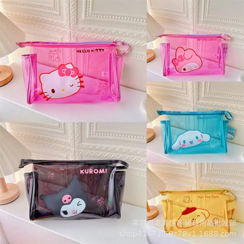 New Hello Kitty Cute Kuromi Large Capacity Pvc Storage Bag Wash Bag Storage Bag File Information Bag Women Accessories Wholesale
New Hello Kitty Cute Kuromi Large Capacity Pvc Storage Bag Wash Bag Storage Bag File Information Bag Women Accessories Wholesale