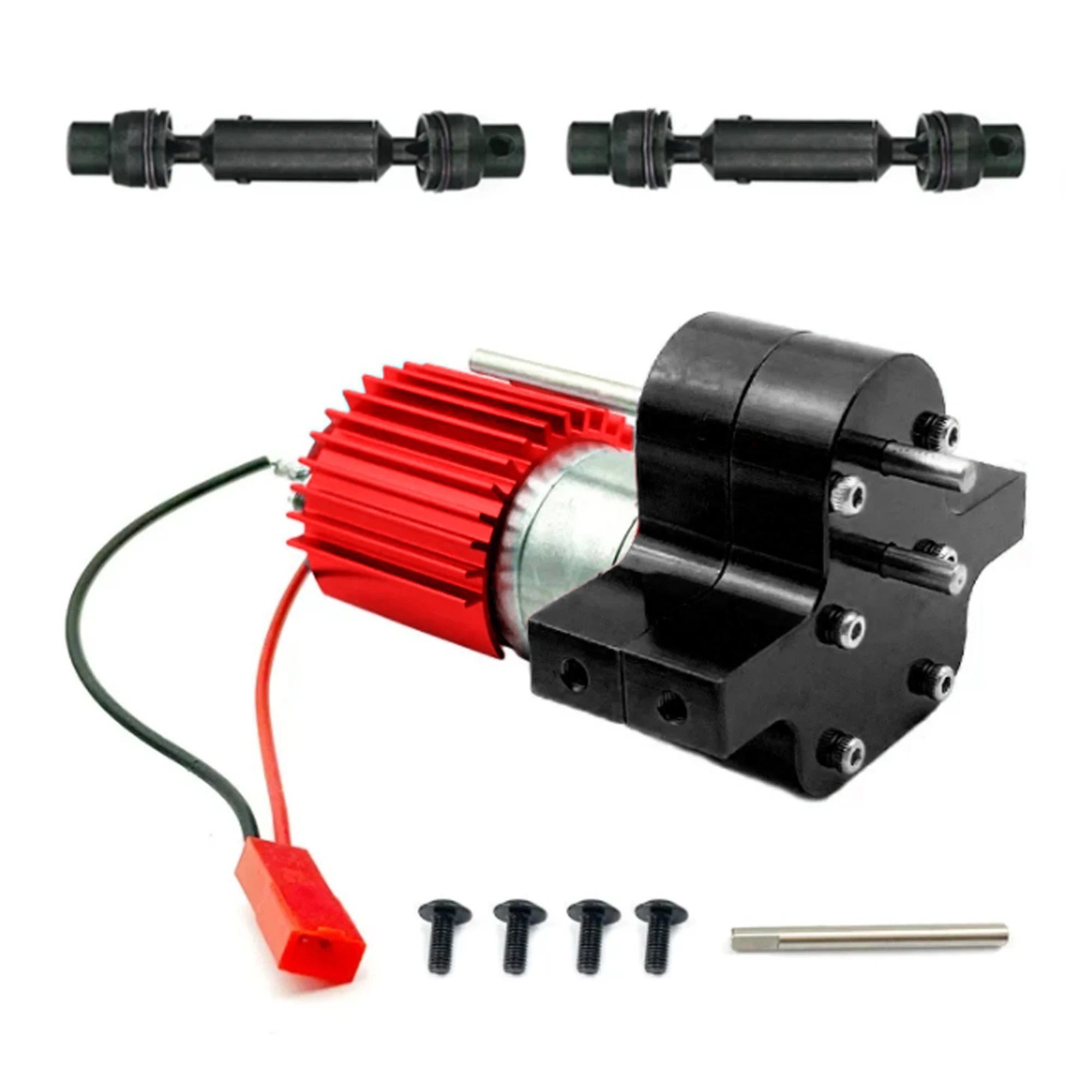 Metal Transfer Gearbox, 370 Brush Motor with Transmission Shaft for WPL C14 C24 B24 B36 MN D90 MN99S RC, Car Update Accessories
Metal Transfer Gearbox, 370 Brush Motor with Transmission Shaft for WPL C14 C24 B24 B36 MN D90 MN99S RC, Car Update Accessories