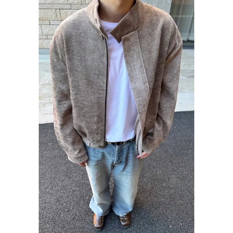 Cleanfit Harington Медь Амиак Сенсорная текстура Узор дерева aphite Внутренняя широкая куртка Мужская осенне-весенняя подставка Oute...
Cleanfit Harington Медь Амиак Сенсорная текстура Узор дерева aphite Внутренняя широкая куртка Мужская осенне-весенняя подставка Oute...