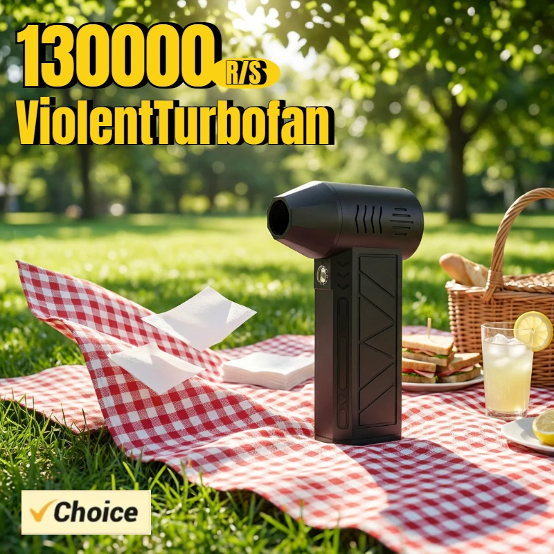 3 Gear Turbo Violent Blower 130000 RPM Mini Air Blower Electric Turbo Jet Fan Air Duster Rechargeable Industrial Duct Fan
3 Gear Turbo Violent Blower 130000 RPM Mini Air Blower Electric Turbo Jet Fan Air Duster Rechargeable Industrial Duct Fan