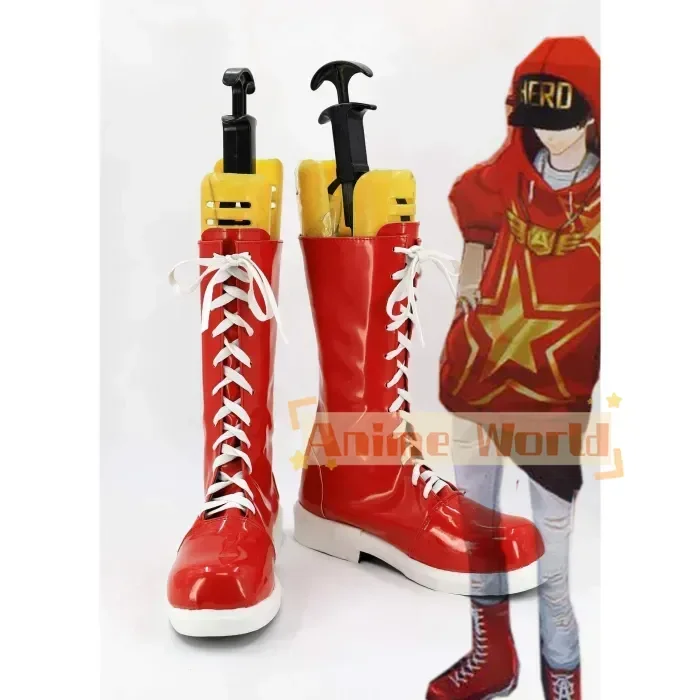 Goro Akechi Crow Cosplay Shoes Boots Custom Made Halloween Carnival Party Props
Goro Akechi Crow Cosplay Shoes Boots Custom Made Halloween Carnival Party Props