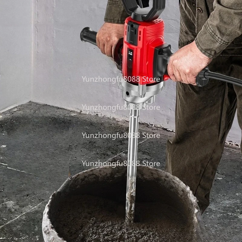 Станок для смешивания бетона 4680 Вт, электрический миксер, электрический миксер для штукатурки, бесступенчатое регулирование скорости, перемешивание шпаклевки краски для цемента
Станок для смешивания бетона 4680 Вт, электрический миксер, электрический миксер для штукатурки, бесступенчатое регулирование скорости, перемешивание шпаклевки краски для цемента