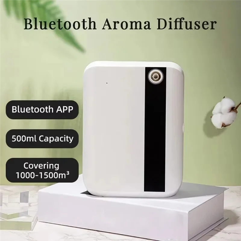 B47B-Профессиональный ароматический диффузор Bluetooth Диффузор эфирного масла 1500M3 Комнатный диффузор аромата Электрический запах для дома (США)
B47B-Профессиональный ароматический диффузор Bluetooth Диффузор эфирного масла 1500M3 Комнатный диффузор аромата Электрический запах для дома (США)