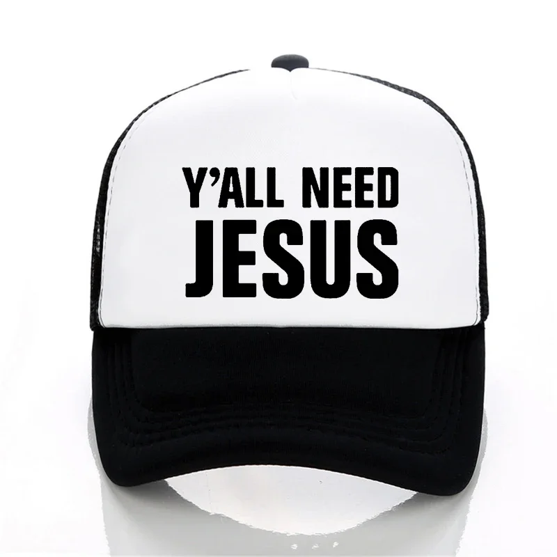 Y'all Need Jesus hat men women Summer Mesh breathable Baseball cap adjustable snapback hats gorra
Y'all Need Jesus hat men women Summer Mesh breathable Baseball cap adjustable snapback hats gorra