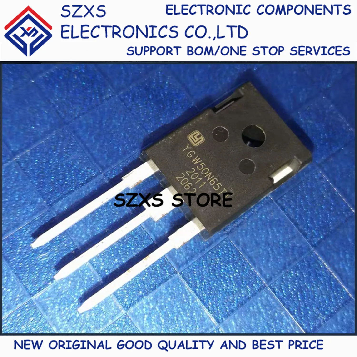 New Original 10Pcs YGW50N65T1 TO-247 650V 50A Powerful IGBT Transistor In Stock Electronic Components Good Quality
New Original 10Pcs YGW50N65T1 TO-247 650V 50A Powerful IGBT Transistor In Stock Electronic Components Good Quality