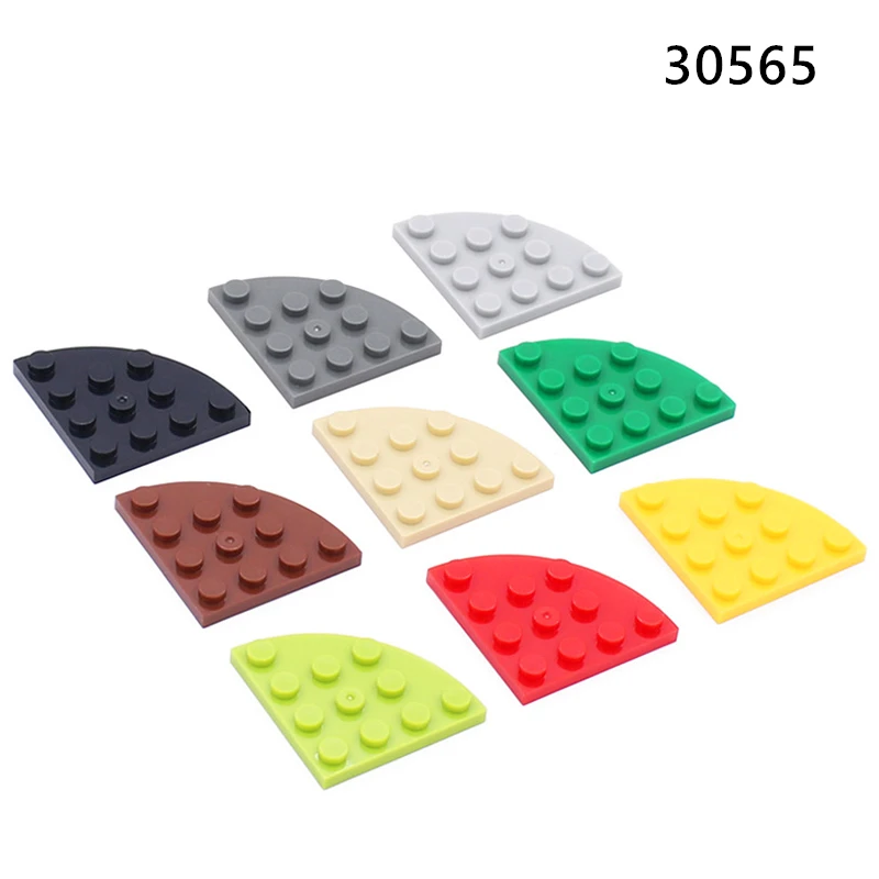 Rainbow Pig MOC Particles 30565 Plate, Round Corner 4 x 4 for Building Blocks Parts DIY Educational Tech Parts Toys
Rainbow Pig MOC Particles 30565 Plate, Round Corner 4 x 4 for Building Blocks Parts DIY Educational Tech Parts Toys