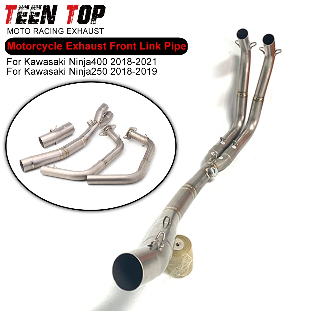 51mm Titanium Alloy Exhaust Elbow For KAWASAKI Ninja400 Ninja250 Front Link Pipe Motorcycle Escape Ninja 250 2018-2019 Tube
51mm Titanium Alloy Exhaust Elbow For KAWASAKI Ninja400 Ninja250 Front Link Pipe Motorcycle Escape Ninja 250 2018-2019 Tube
