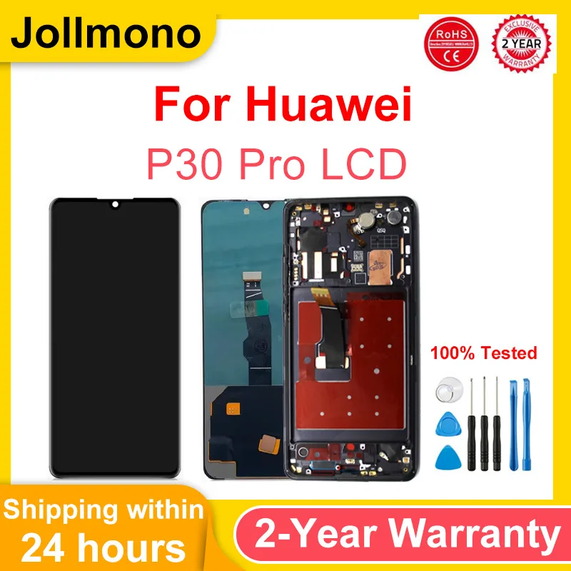 Super AMOLED для Huawei P30 Pro ЖК-дисплей с цифровым преобразователем сенсорного экрана в сборе для Huawei P30 Pro, запасные части для ЖК-дисплея
Super AMOLED для Huawei P30 Pro ЖК-дисплей с цифровым преобразователем сенсорного экрана в сборе для Huawei P30 Pro, запасные части для ЖК-дисплея