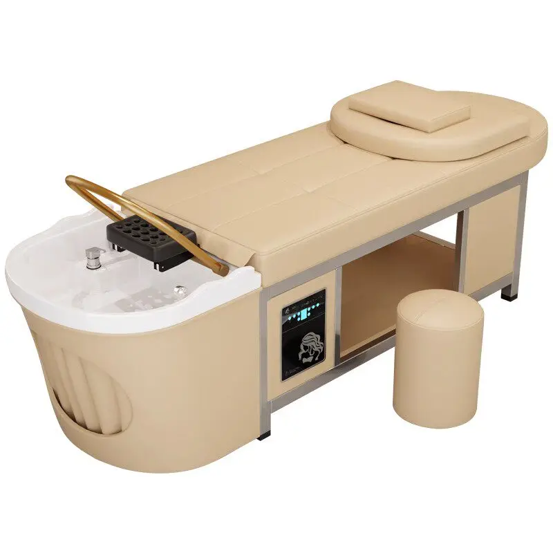 &c Thai Head Therapy Stainless Steel Flat Massage Table High-Density Sponge 1 Motor Steam Water Circulation for Hair Beauty
&c Thai Head Therapy Stainless Steel Flat Massage Table High-Density Sponge 1 Motor Steam Water Circulation for Hair Beauty