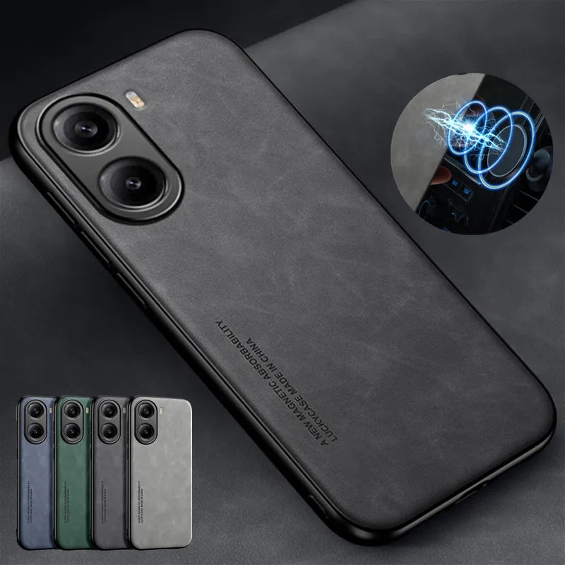 Магнитный чехол с ощущением кожи для Xiaomi Poco X7 Pro 5G, защитный чехол, противоударный чехол, чехол 
Магнитный чехол с ощущением кожи для Xiaomi Poco X7 Pro 5G, защитный чехол, противоударный чехол, чехол