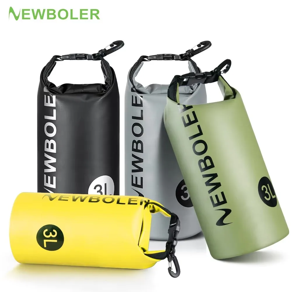 NEWBOLER 3L водонепроницаемый сухой мешок для кемпинга, дрифта, треккинга, плавания, рафтинга, каяка, треккинга, рыбалки, уличная сумка для воды
NEWBOLER 3L водонепроницаемый сухой мешок для кемпинга, дрифта, треккинга, плавания, рафтинга, каяка, треккинга, рыбалки, уличная сумка для воды