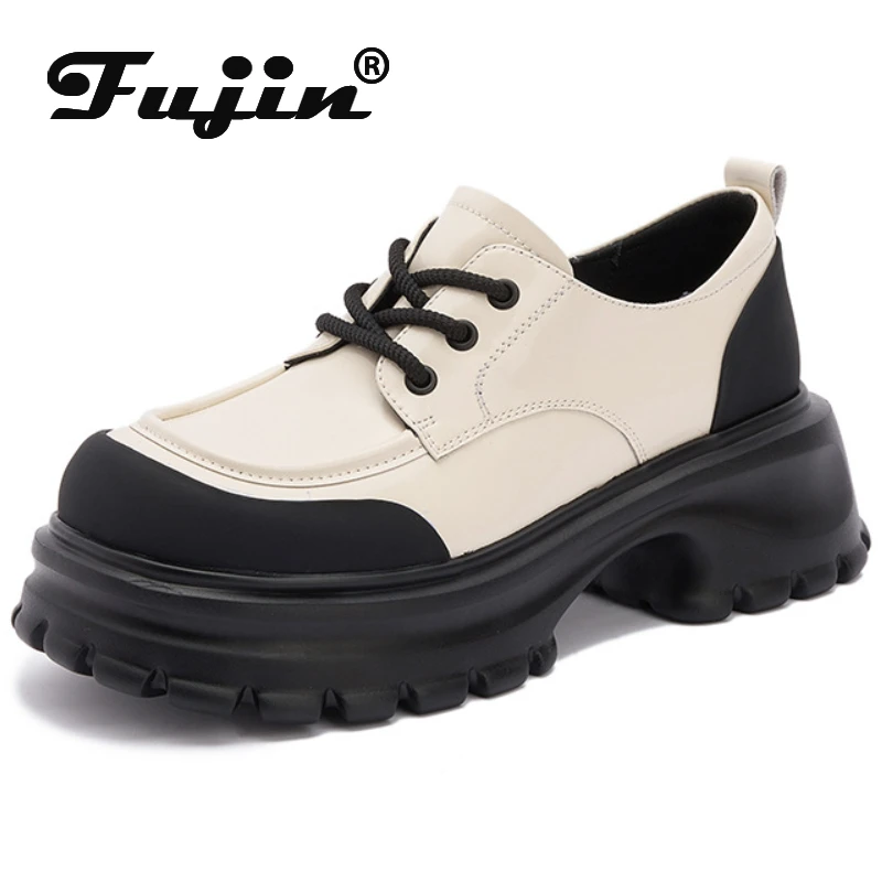 Женские кроссовки на платформе Fujin, черные кроссовки из натуральной кожи на скрытом каблуке 5 см, весна-осень
Женские кроссовки на платформе Fujin, черные кроссовки из натуральной кожи на скрытом каблуке 5 см, весна-осень