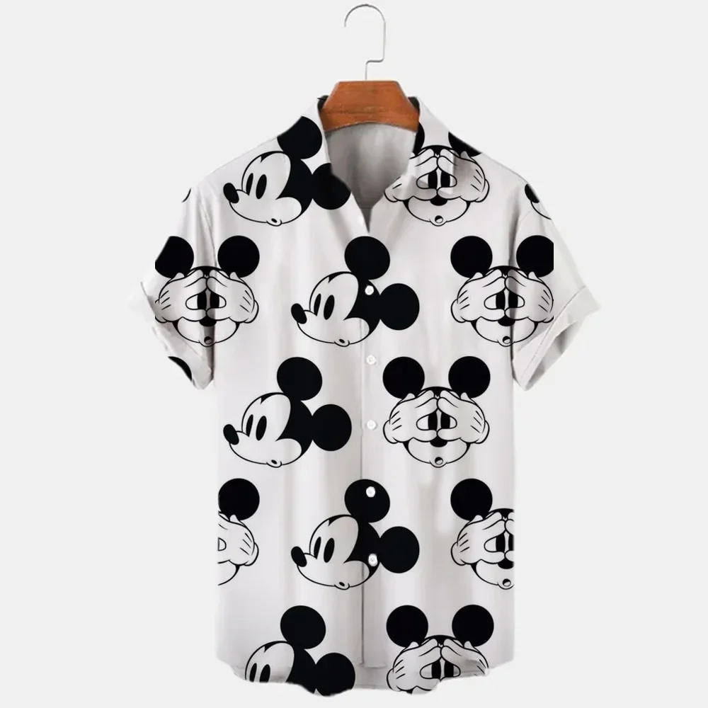 2025 New 3D Printing Disney Donald Duck Mickey Mouse Shirt Summer Short Sleeve Comfortable Hawaiian Beach Style Unisex Shirts
2025 New 3D Printing Disney Donald Duck Mickey Mouse Shirt Summer Short Sleeve Comfortable Hawaiian Beach Style Unisex Shirts