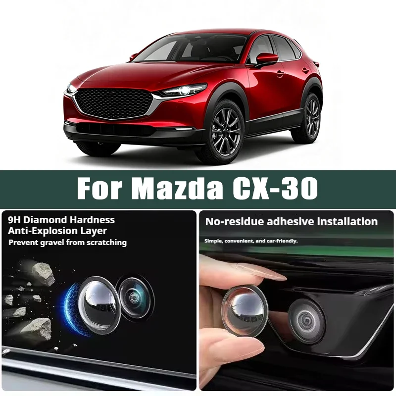 Car Camera Lens Protector 2PCS Rear View Backup Camera Cover 360° Camera Protection Anti Scratch Waterproof For Mazda CX-30
Car Camera Lens Protector 2PCS Rear View Backup Camera Cover 360° Camera Protection Anti Scratch Waterproof For Mazda CX-30