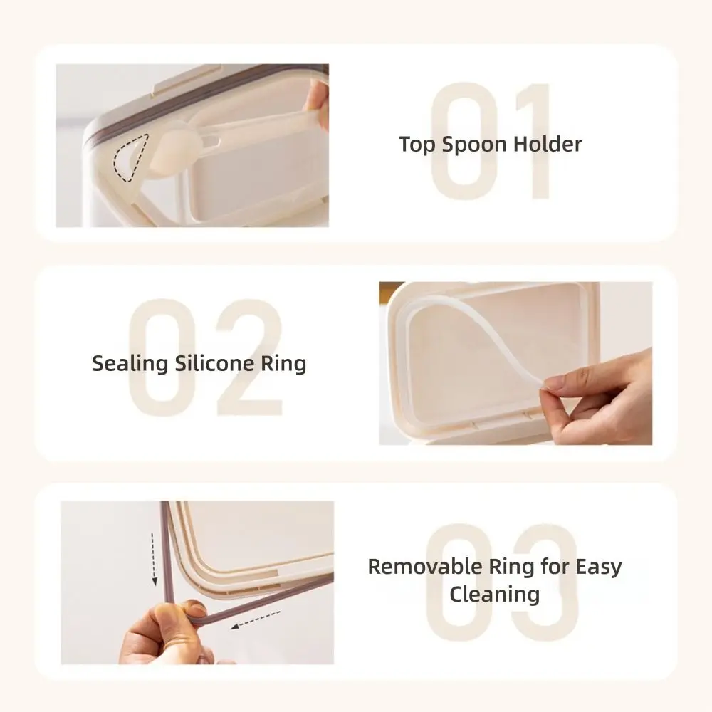 High Quality Vacuum Storage Tank Transparent Food Grade Sealed Tank Moisture-proof Large Capacity Sealed Jars Household
High Quality Vacuum Storage Tank Transparent Food Grade Sealed Tank Moisture-proof Large Capacity Sealed Jars Household