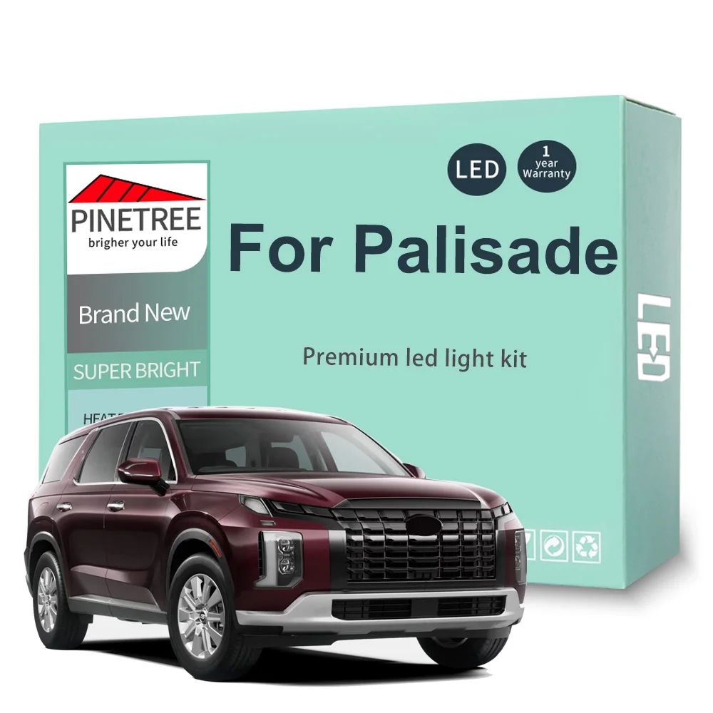 11Pcs Led Interior Kit For Hyundai Palisade 2018-2025 Led Bulbs Dome Map Trunk Licnese Plate Lamps Canbus
11Pcs Led Interior Kit For Hyundai Palisade 2018-2025 Led Bulbs Dome Map Trunk Licnese Plate Lamps Canbus