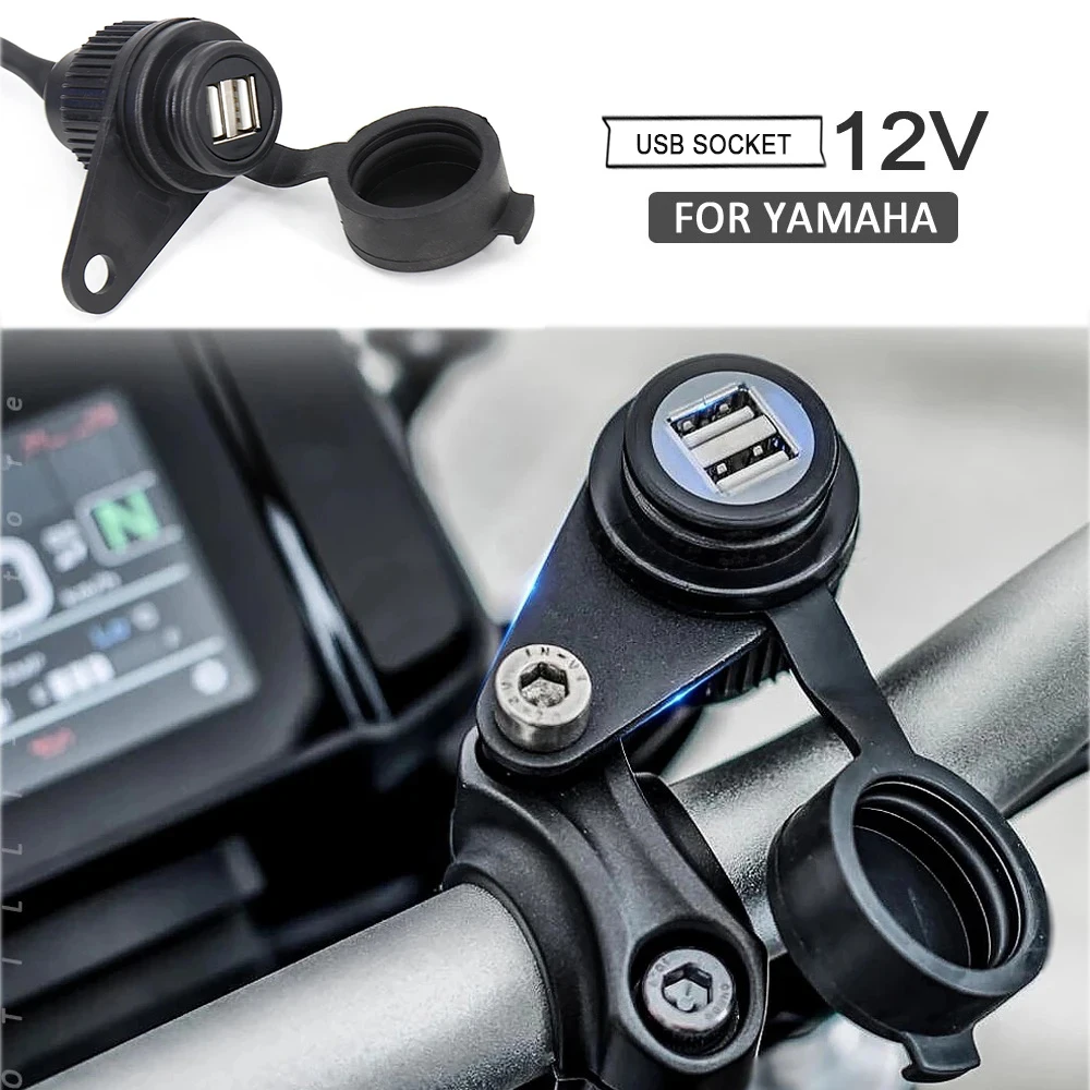 NEW Double USB Charger Adapter For YAMAHA MT-09 MT09 2021 2022 Motorcycle Phone Fast Charging Waterproof Power Outlet Socket
NEW Double USB Charger Adapter For YAMAHA MT-09 MT09 2021 2022 Motorcycle Phone Fast Charging Waterproof Power Outlet Socket