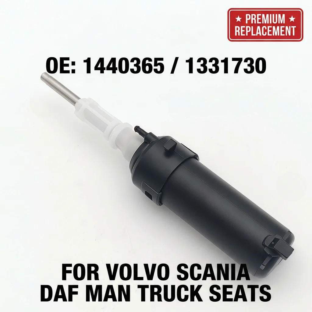 1440365 1331730 Seat Shock Absorber Adjustment Cylinder for Scania DAF Volvo FH FM for MAN ISRI 6860 670 Seat Damper Valve
1440365 1331730 Seat Shock Absorber Adjustment Cylinder for Scania DAF Volvo FH FM for MAN ISRI 6860 670 Seat Damper Valve