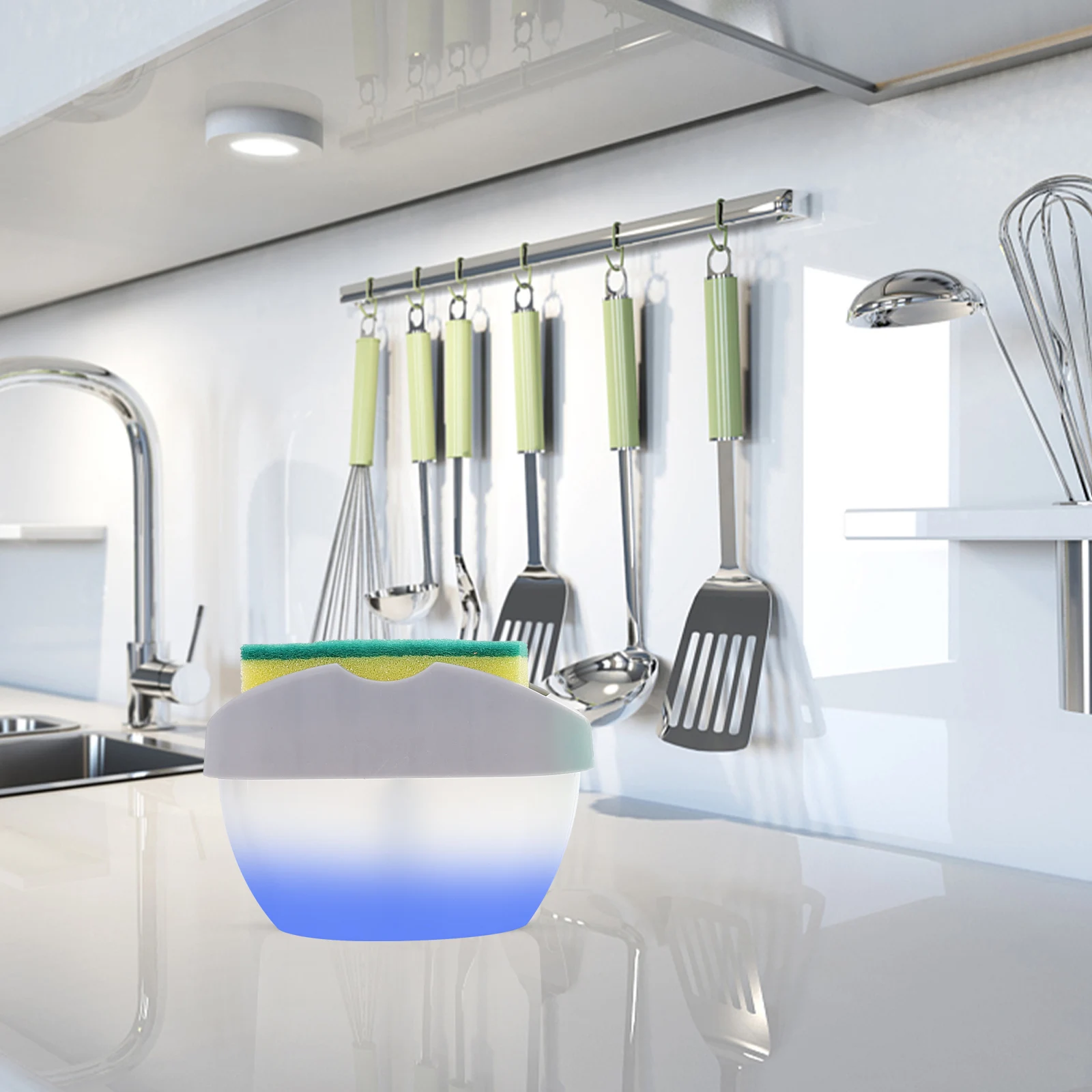 2 Sets Dishwasher Soap Dispenser Kitchen Sink Sponge Press Container Practical Rapid Bubble Space Saving
2 Sets Dishwasher Soap Dispenser Kitchen Sink Sponge Press Container Practical Rapid Bubble Space Saving