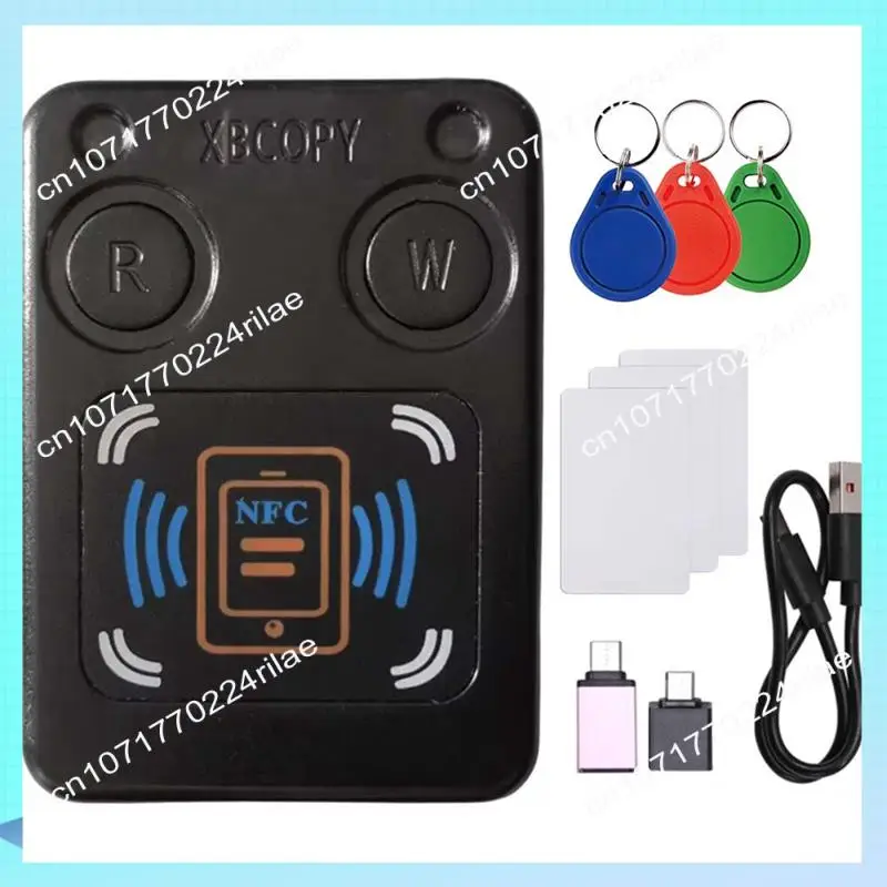 A17Z NFC RFID Smart Chip Card Reader Copier +3XCUID Keychain/UID Card IC ID 13.56M125K 250K 375K RFID Token Clone Duplicator
A17Z NFC RFID Smart Chip Card Reader Copier +3XCUID Keychain/UID Card IC ID 13.56M125K 250K 375K RFID Token Clone Duplicator