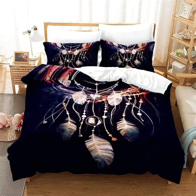 Dreamcatcher Bohemia Mandala Feathers Bedding Set Boys Girls Twin Queen Size Duvet Cover Pillowcase Bed Kids
Dreamcatcher Bohemia Mandala Feathers Bedding Set Boys Girls Twin Queen Size Duvet Cover Pillowcase Bed Kids
