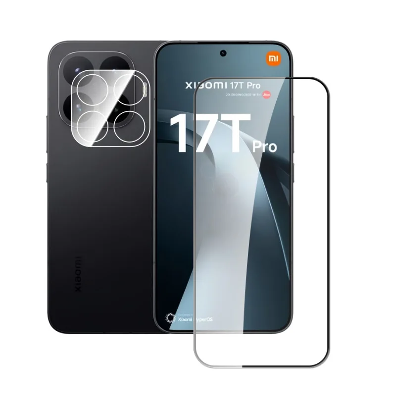 For Xiaomi 17T Pro Screen Protector For Xiaomi 17TPro Camera Lens Protectors Full Cover Tempered Glass For Mi17T Mi17TPro
For Xiaomi 17T Pro Screen Protector For Xiaomi 17TPro Camera Lens Protectors Full Cover Tempered Glass For Mi17T Mi17TPro