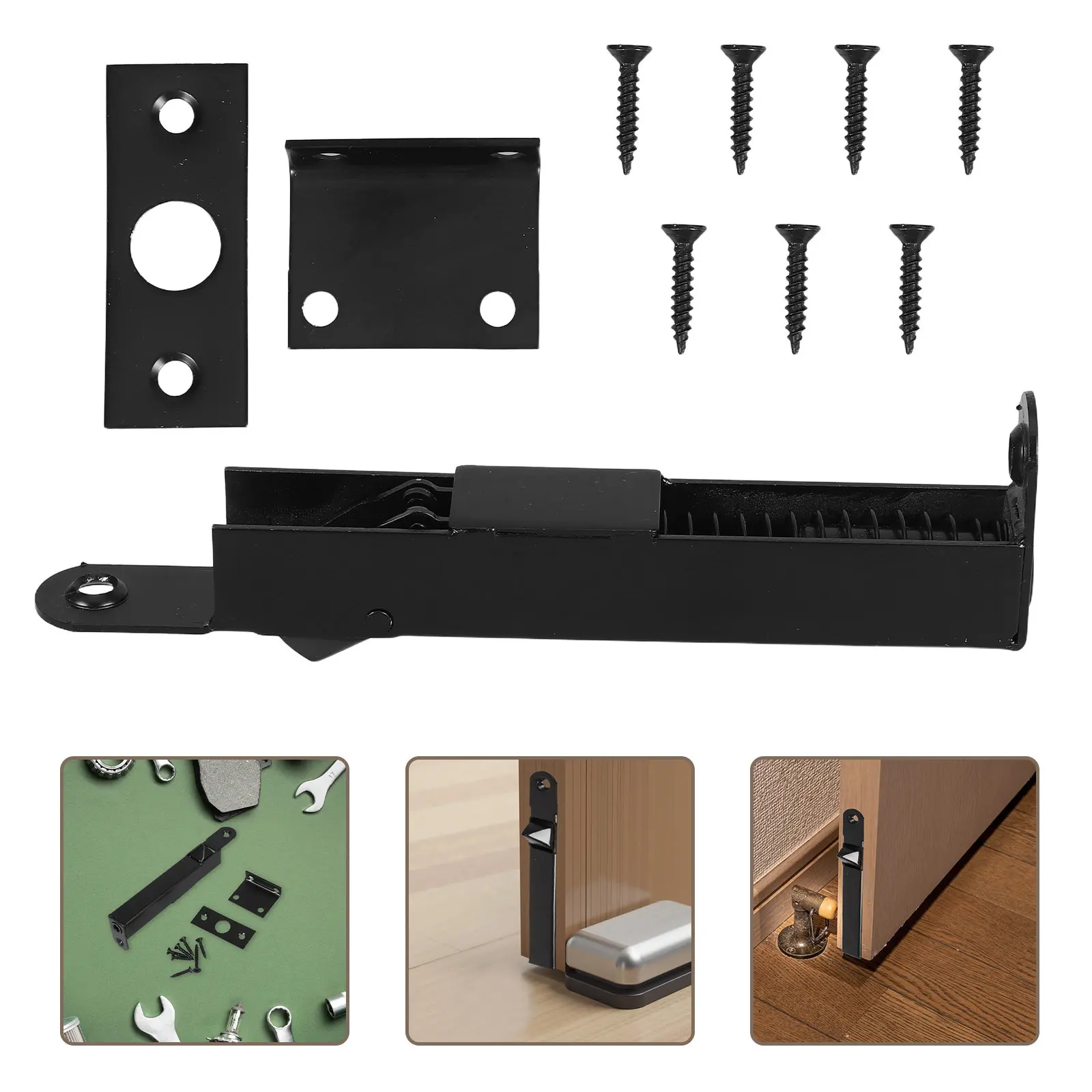 2Pcs Stainless Steel Fire Exit Door Automatic Concealed Flush Bolt for Double Wooden Doors Enhanced Safety Security Lock
2Pcs Stainless Steel Fire Exit Door Automatic Concealed Flush Bolt for Double Wooden Doors Enhanced Safety Security Lock