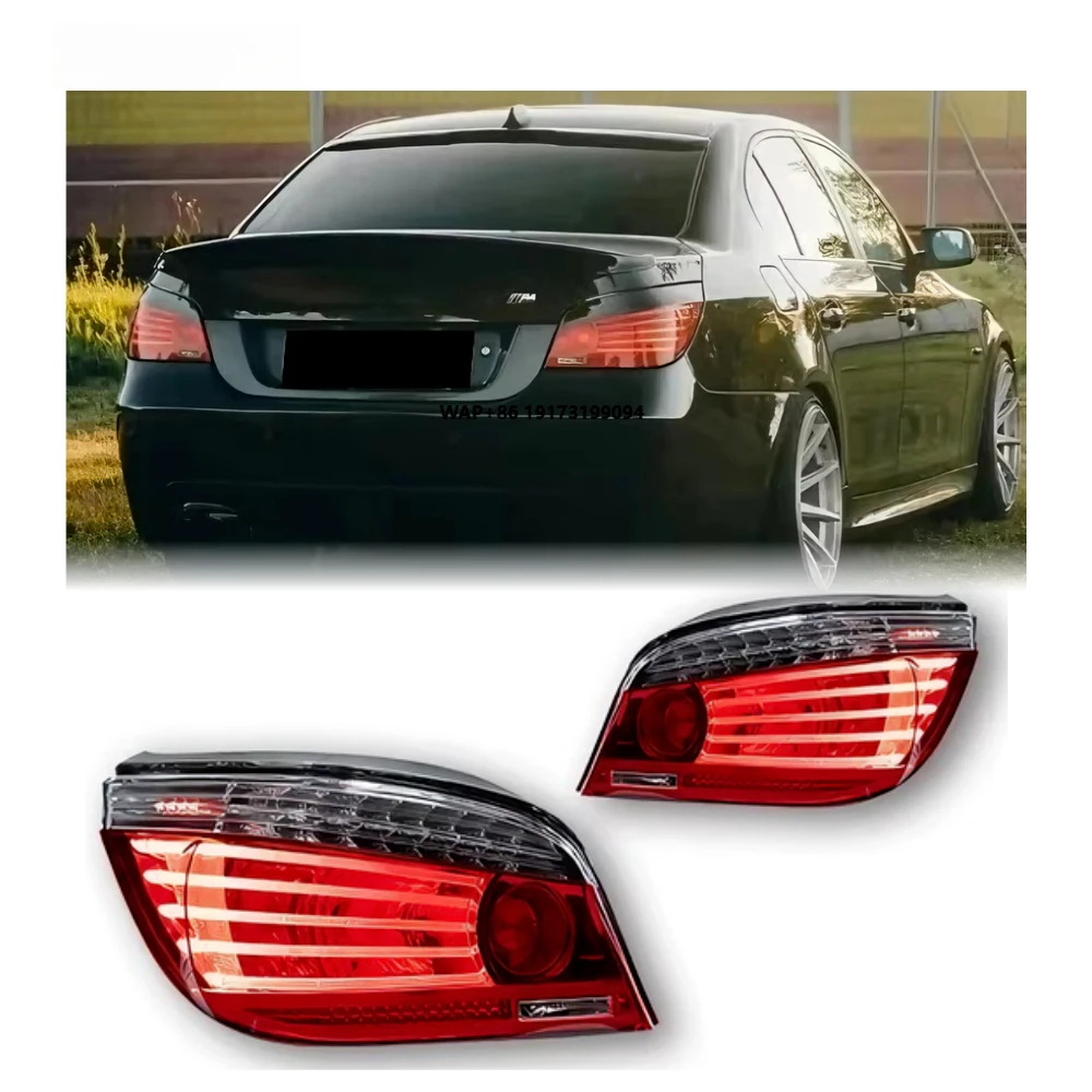 E60 Taillights 2003-2006 5 Series Rear Lamp LED Taillamps Plug and Play DRL Signal Automotive Accessories
E60 Taillights 2003-2006 5 Series Rear Lamp LED Taillamps Plug and Play DRL Signal Automotive Accessories