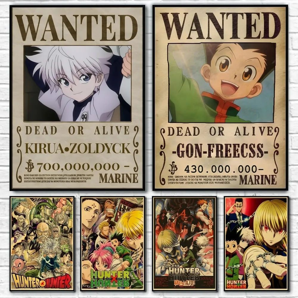 H-HunterES X Japanese Anime HunterES Poster Sticky Wall Art Printing Waterproof Home Living Bed Room Bar Hallway Aesthetic Decor
H-HunterES X Japanese Anime HunterES Poster Sticky Wall Art Printing Waterproof Home Living Bed Room Bar Hallway Aesthetic Decor
