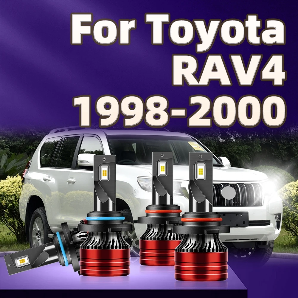 2/4Pcs 6000K 9005 9006 Bulb Led Lamp CSP Power 30000LM Car Headlight Light For Toyota RAV4 1998 1999 2000
2/4Pcs 6000K 9005 9006 Bulb Led Lamp CSP Power 30000LM Car Headlight Light For Toyota RAV4 1998 1999 2000
