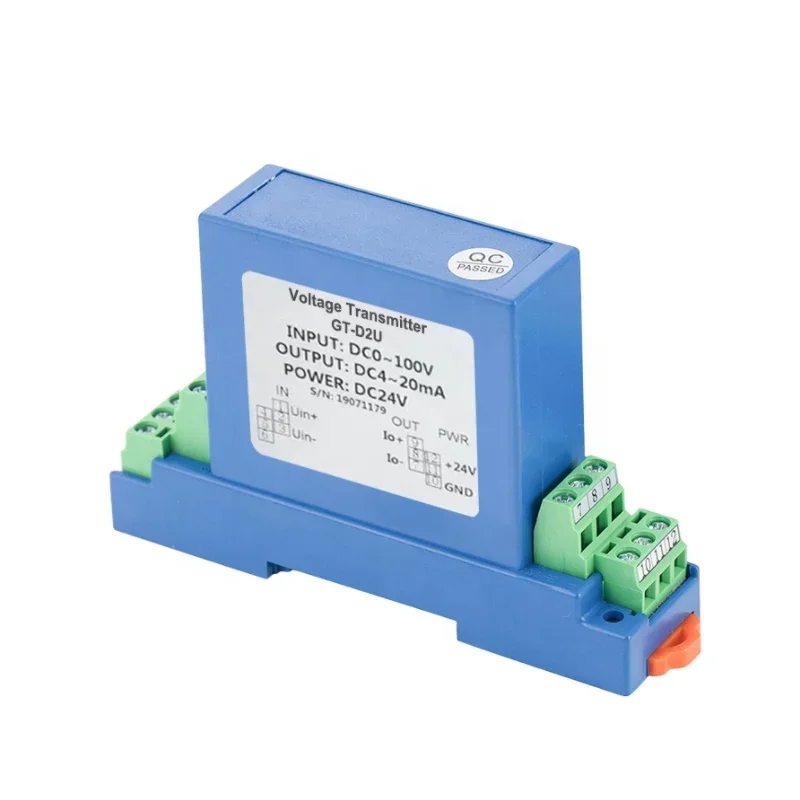 2026 Voltage Transmitter Sensor 4-20mA Analog Output Signal 0-5V 1-5V 0-10V 0-20mv 0-20mA DC AC 220V 380V Range
2026 Voltage Transmitter Sensor 4-20mA Analog Output Signal 0-5V 1-5V 0-10V 0-20mv 0-20mA DC AC 220V 380V Range