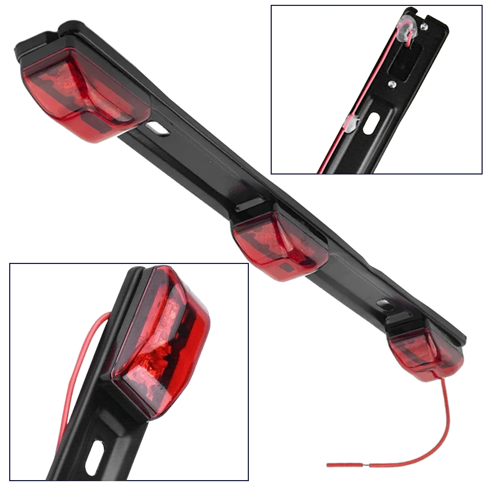 9 LED Truck Trailer Light Bar Rear Brake Light Taillight Red LED Marker Lamps Turn Signal Light 12V Car Accessories
9 LED Truck Trailer Light Bar Rear Brake Light Taillight Red LED Marker Lamps Turn Signal Light 12V Car Accessories
